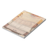 Sweater Weer Notitieblok (Linkerzijde)