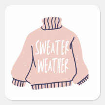 Sweater Weer Sticker