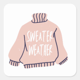 Sweater Weer Sticker