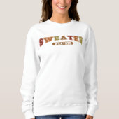 Sweater Weer Trendy Herfst Varsity Sweatshirt (Voorkant)