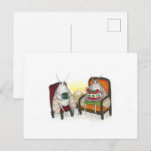 Sweater Weer Vakantie Kaart (Voorkant / Achterkant)