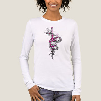 sweater with unusual cute snake print Tri-Blend shirt