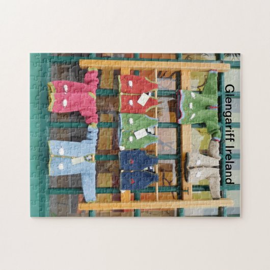 Sweaters in Ierland Puzzle Legpuzzel (Horizontaal)