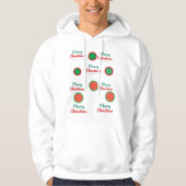 sweatershirts, borstrokken, vrouwen en mannen T-Sh Hoodie (Voorkant)
