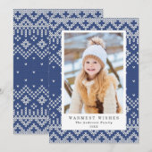 sweaterweer | Vakantiefotokaart Feestdagenkaart (Voorkant / Achterkant)