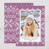 sweaterweer | Vakantiefotokaart Feestdagenkaart (Voorkant / Achterkant)