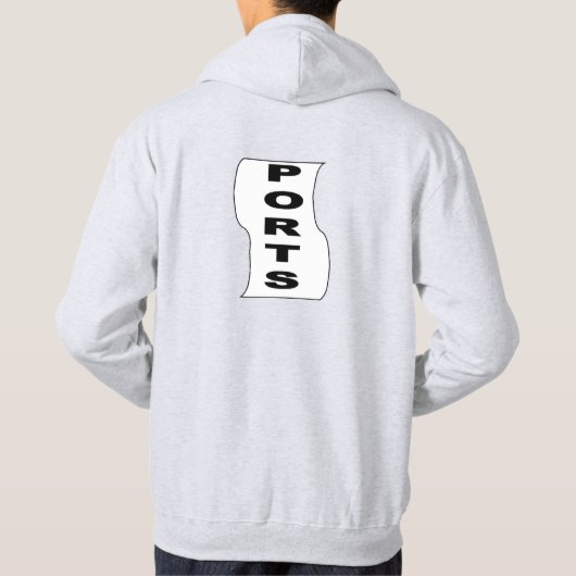Sweath-as-as-human SPORTS Hoodie (Achterkant)