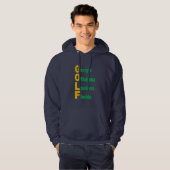 Sweath marinekapucans USA GOLF Hoodie (Voorkant volledig)