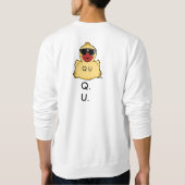 Sweatshirt aan de Universiteit van Quack (Achterkant)