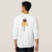 Sweatshirt aan de Universiteit van Quack (Achterkant volledig)