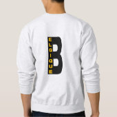 Sweatshirt Cas DOS Man BELGIË (Achterkant)