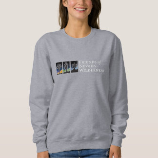 Sweatshirt (Dark Sky Logo - Wit)