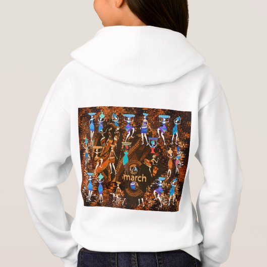 Sweatshirt Echoes of Empowerment: March 8th (Achterkant)