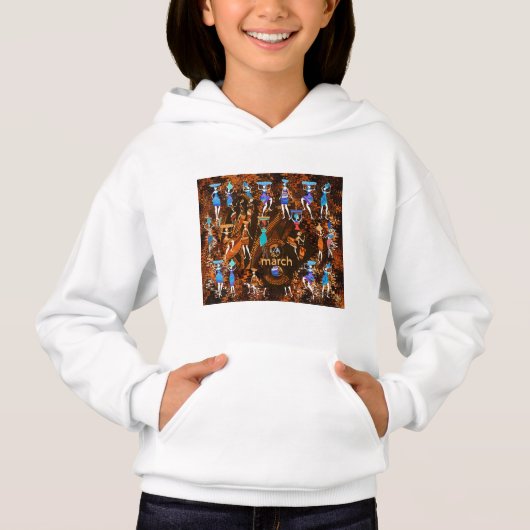 Sweatshirt Echoes of Empowerment: March 8th (Voorkant)