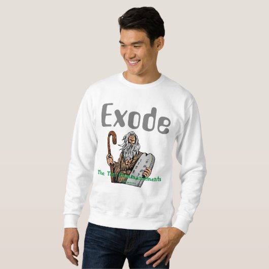 SWEATSHIRT EXODE (Voorkant volledig)