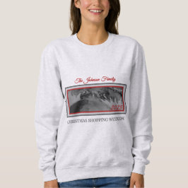 Sweatshirt: Family Christmas Shopping Weekend  Trui
