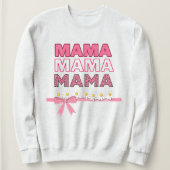 Sweatshirt for mom, with the phrase MAMA (Design voorkant)