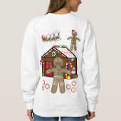 Sweatshirt Gingerbrood Man (Achterkant)