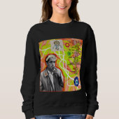 Sweatshirt Hippie (Voorkant)