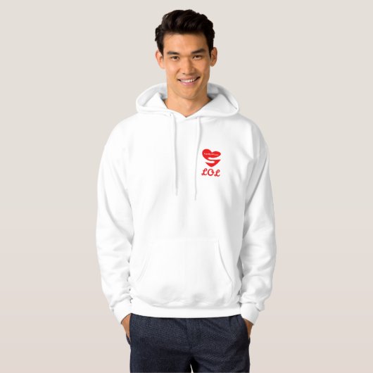  sweatshirt Hoodie LOL (Voorkant volledig)