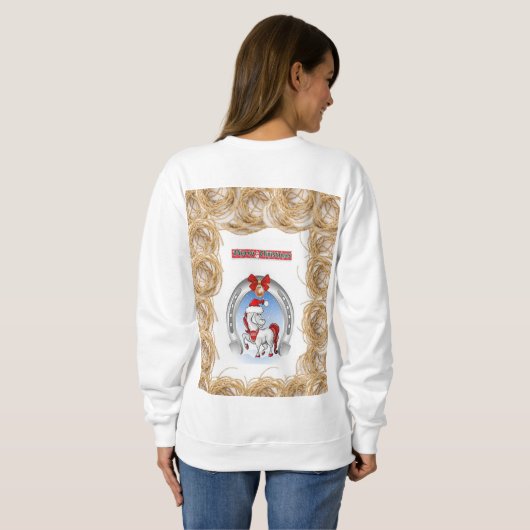 Sweatshirt Horse (Achterkant volledig)