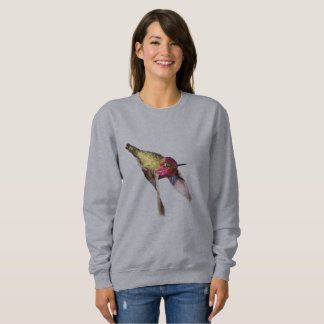 SWEATSHIRT - HUMMINGBIRD IN FLIGHT