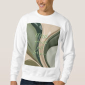 Sweatshirt in stijlvolle abstracte graphic (Voorkant)