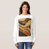 Sweatshirt in stijlvolle abstracte graphic (Voorkant volledig)