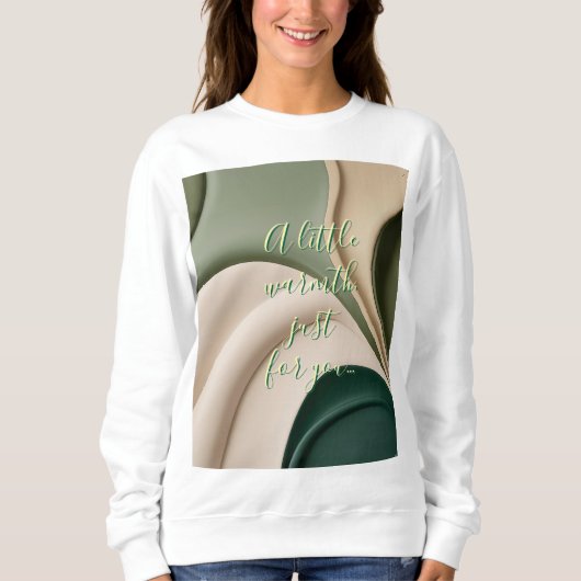 Sweatshirt in stijlvolle abstracte graphic (Voorkant)