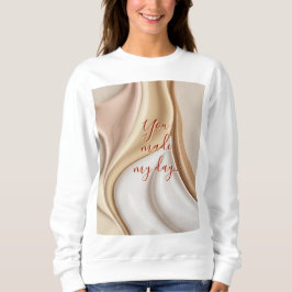 Sweatshirt in stijlvolle abstracte graphic