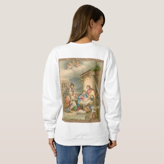 Sweatshirt Jezus Christus (Achterkant volledig)