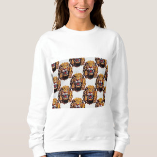 Sweatshirt - Lion's kop (collectie Isi-Agu)