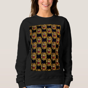 Sweatshirt - Lion's kop (collectie Isi-Agu)
