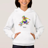 Sweatshirt Meisje Skateboarder (Voorkant)