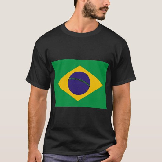 sweatshirt met Braziliaanse vlag (Voorkant)