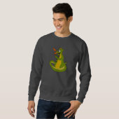 Sweatshirt met cartoon draak (Voorkant volledig)