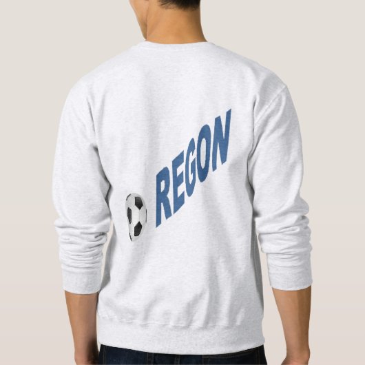 Sweatshirt met de rug van man DESIGN OREGON SPORT (Achterkant)