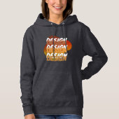 Sweatshirt met Design-kapuche (Voorkant)