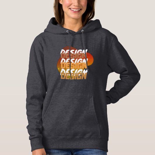 Sweatshirt met Design-kapuche (Voorkant)