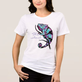 Sweatshirt met een schattig kameleon afbeelding.