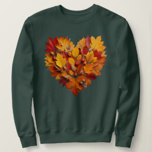 Sweatshirt met herfstthema