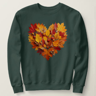 Sweatshirt met herfstthema