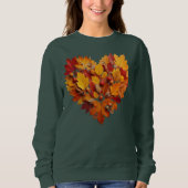 Sweatshirt met herfstthema (Voorkant)