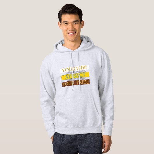 Sweatshirt met kapuche Vibes (Voorkant volledig)
