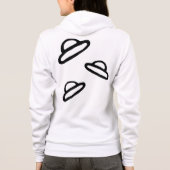 Sweatshirt met uniek ruimteontwerp (Achterkant)