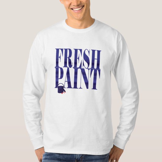 Sweatshirt met verse verf (Voorkant)