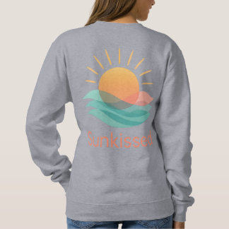 Sweatshirt met zomergevoel "Sunkissed"