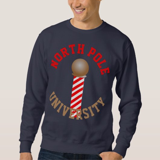  Sweatshirt North Pole University (Voorkant)