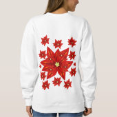 Sweatshirt Poinsettia (Achterkant)