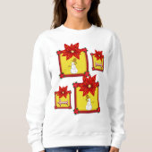 Sweatshirt Poinsettia (Voorkant)